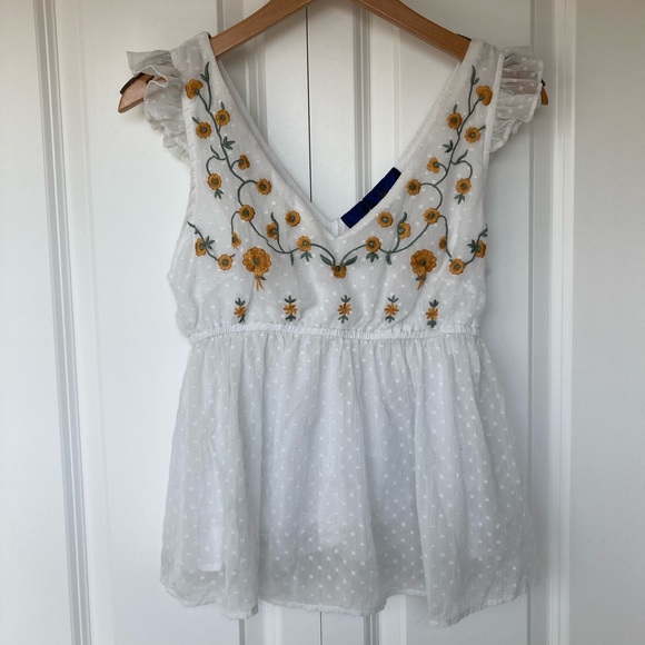 Francesca's Collections Tops - Woman’s Floral Flowy Tank Top